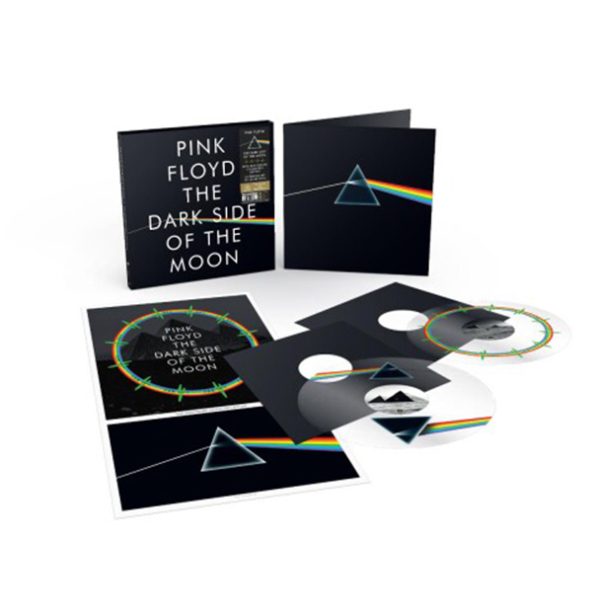 The Dark Side Of The Moon 50th Anniversary 2 LP UV Printed Clear Vinyl Collector's Edition - 2024 Remaster 2