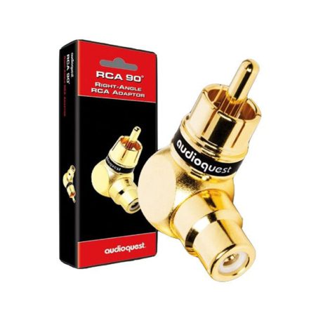 AudioQuest 90° RCA adapter (M21F-90)